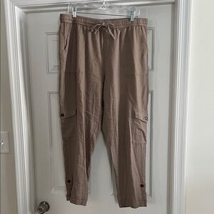 Rewash Women’s light Brown Cargo Pants